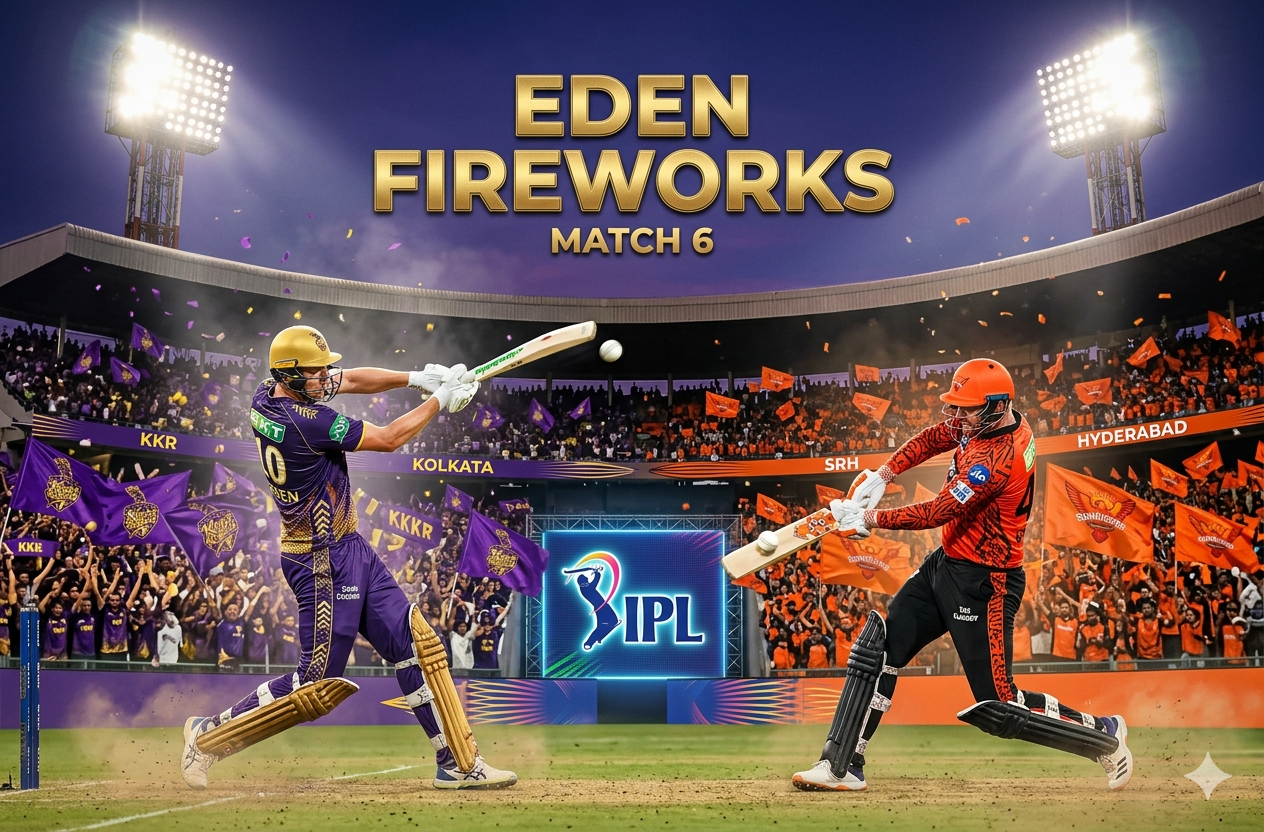 MATCH 6 KKR v SRH predictions